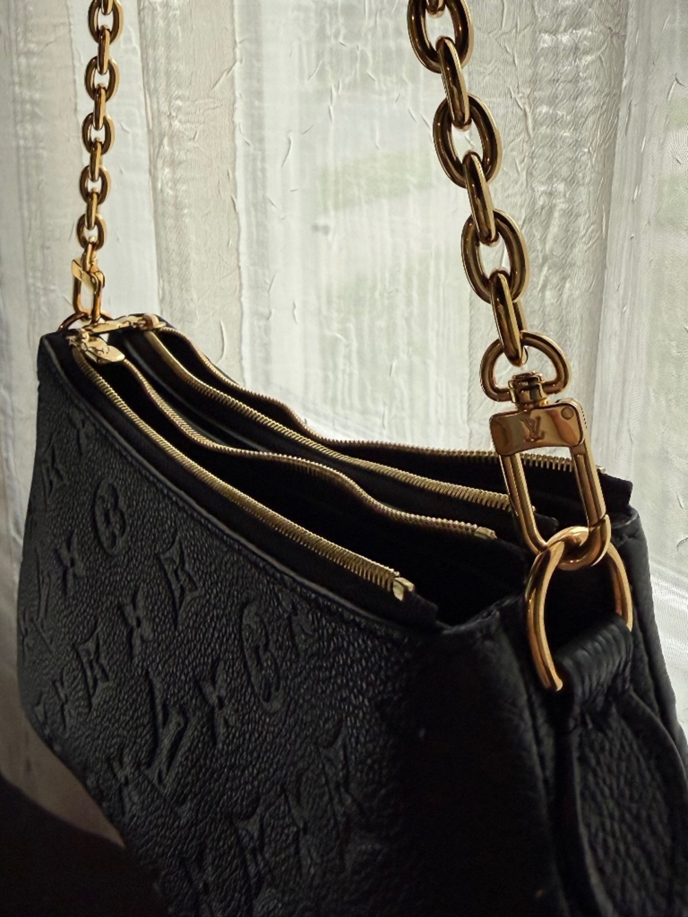 LV black Pochette Liv - Picture 3 of 6